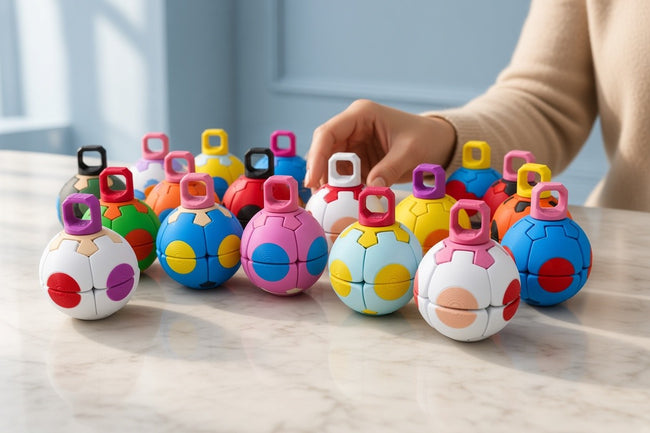 Farklı renklerde Spinball modelleri