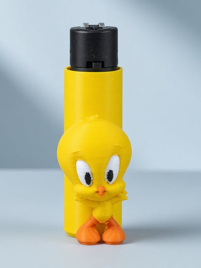 Sarı Minik Kuş Figürlü Tekli Çakmak – Model IMG-002654